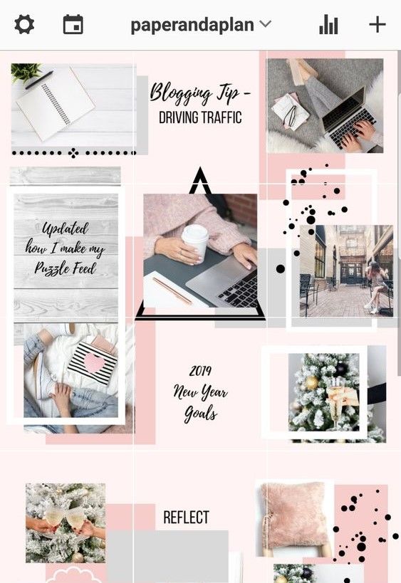 Los 20 tipos de feed para hacer un Instagram atractivo [2021] • Karol Barko